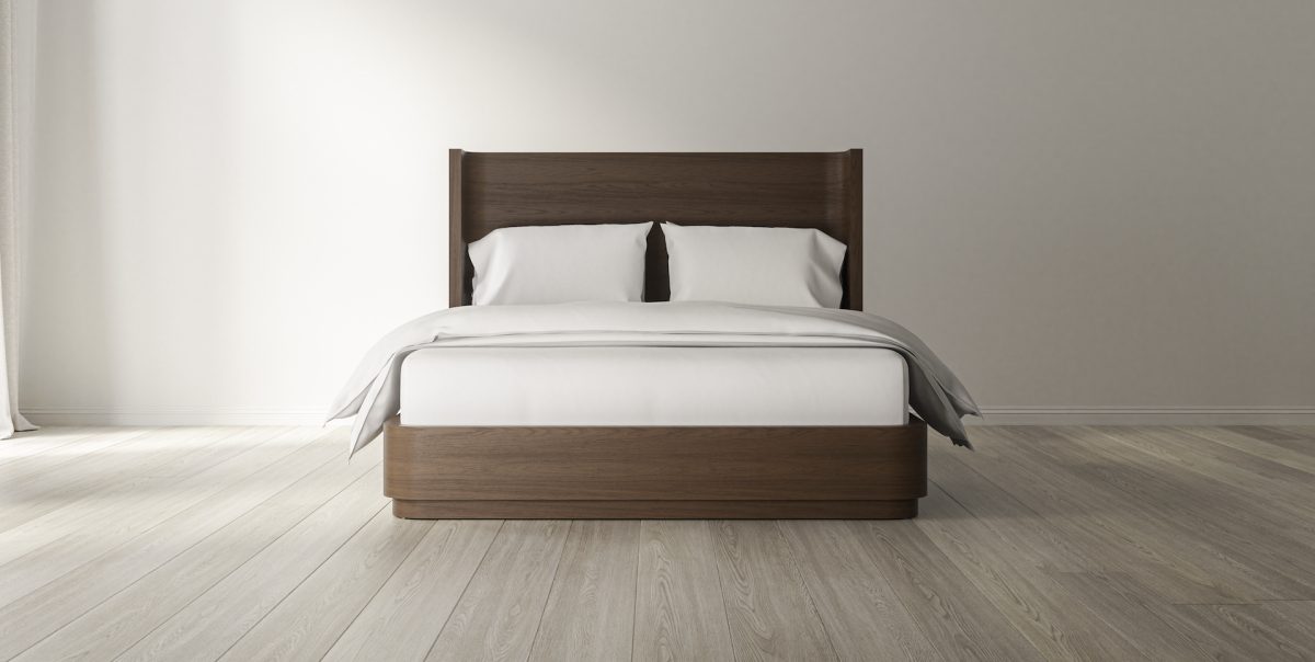 saatva corsica wood bed frame