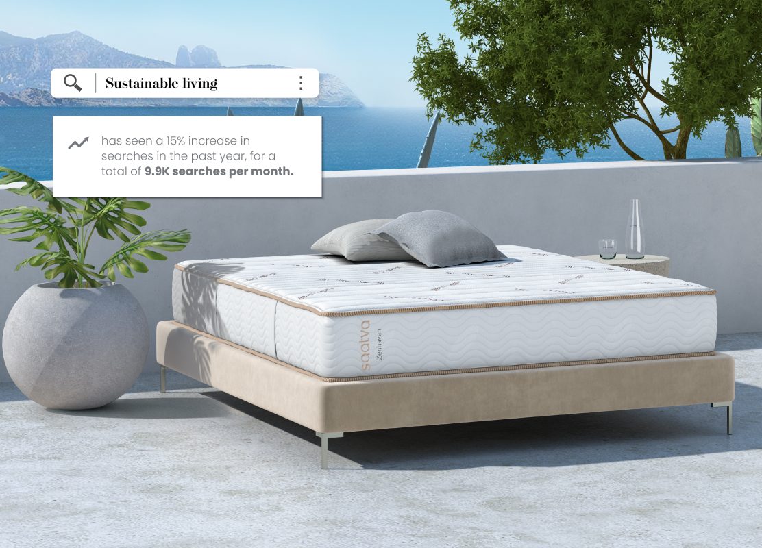 saatva zenhaven mattress - sustainable