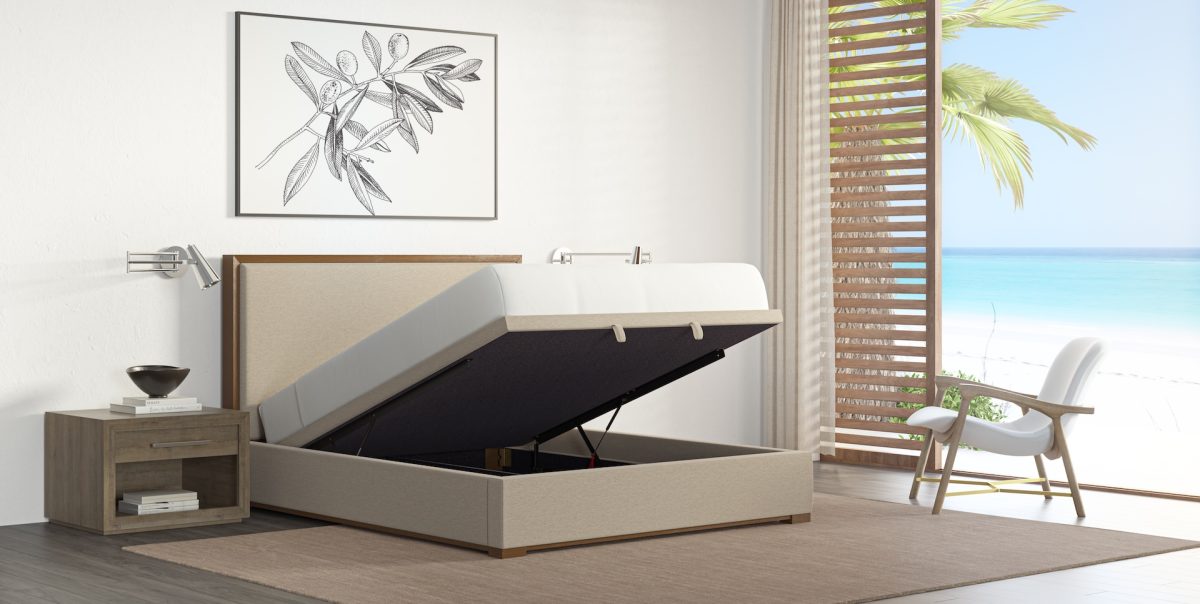 saatva lyon storage bed