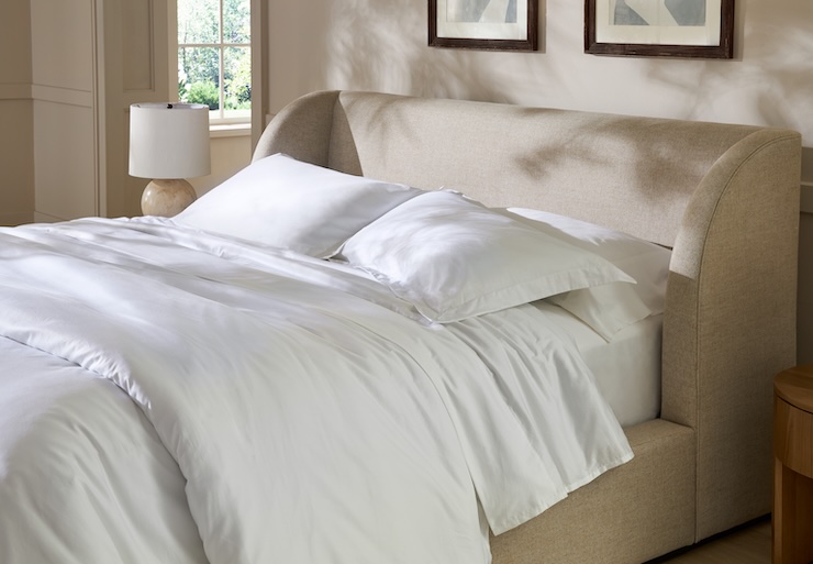 Saatva Organic Sateen Sheet Set