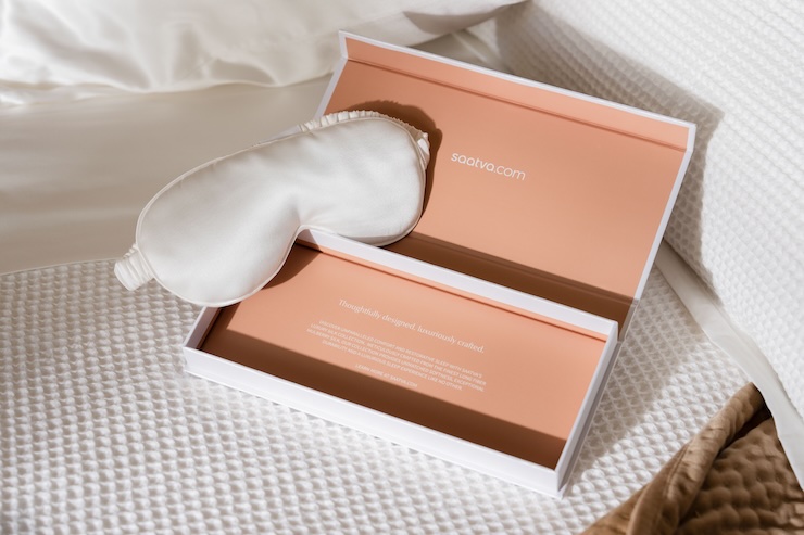 Saatva Silk Eye Mask