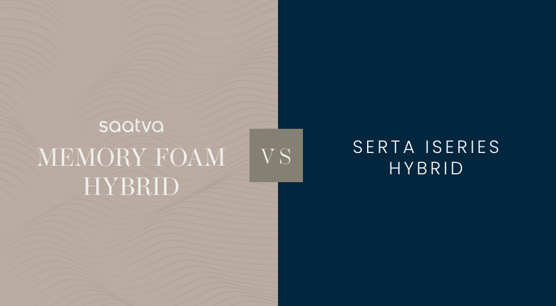saatva memory foam hybrid vs serta iseries hybrid