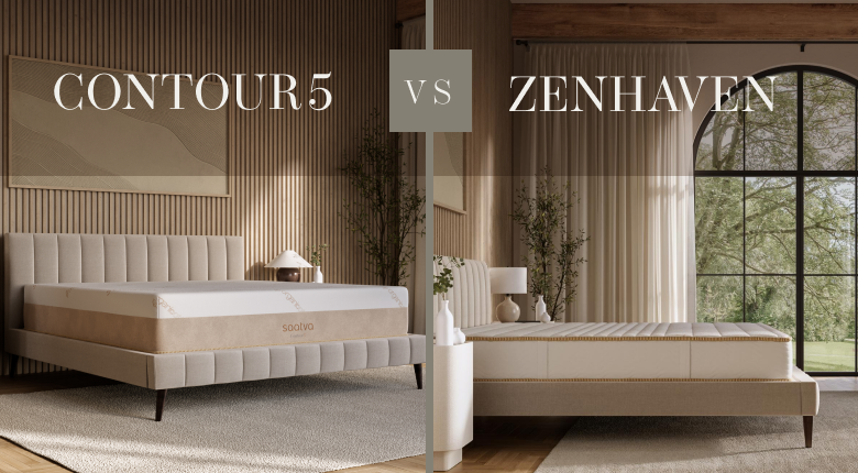 Comparison of two mattress models - saatva contour5 vs saatva zenhaven