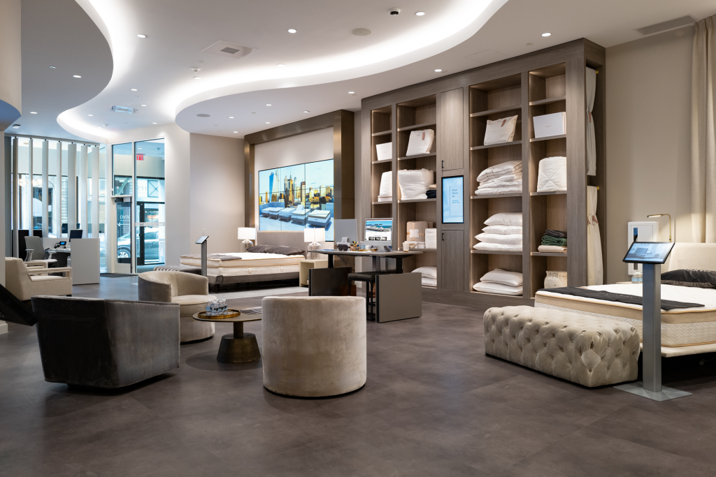 Saatva Philadelphia store interior