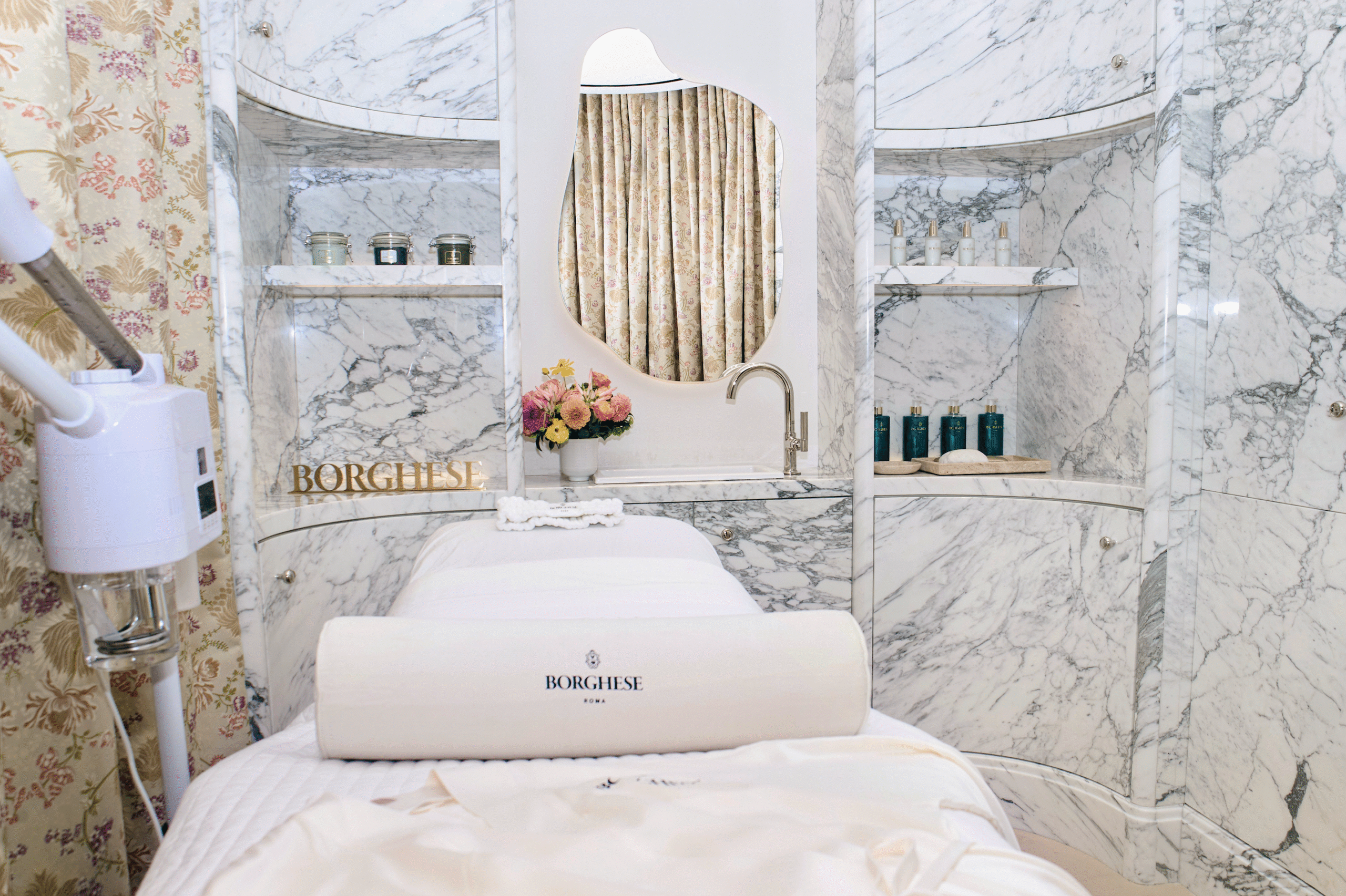 Saatva Borghese Printemps NY Spa Residency