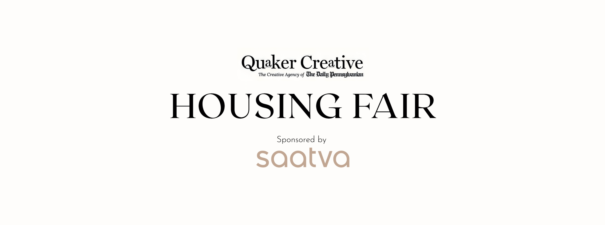 UPenn Housing Fair Banner