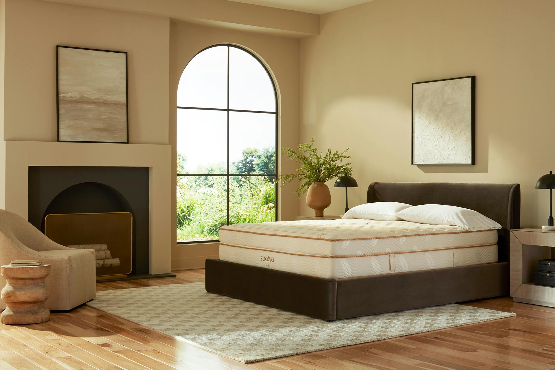casanne bedroom rug lifestyle ivory